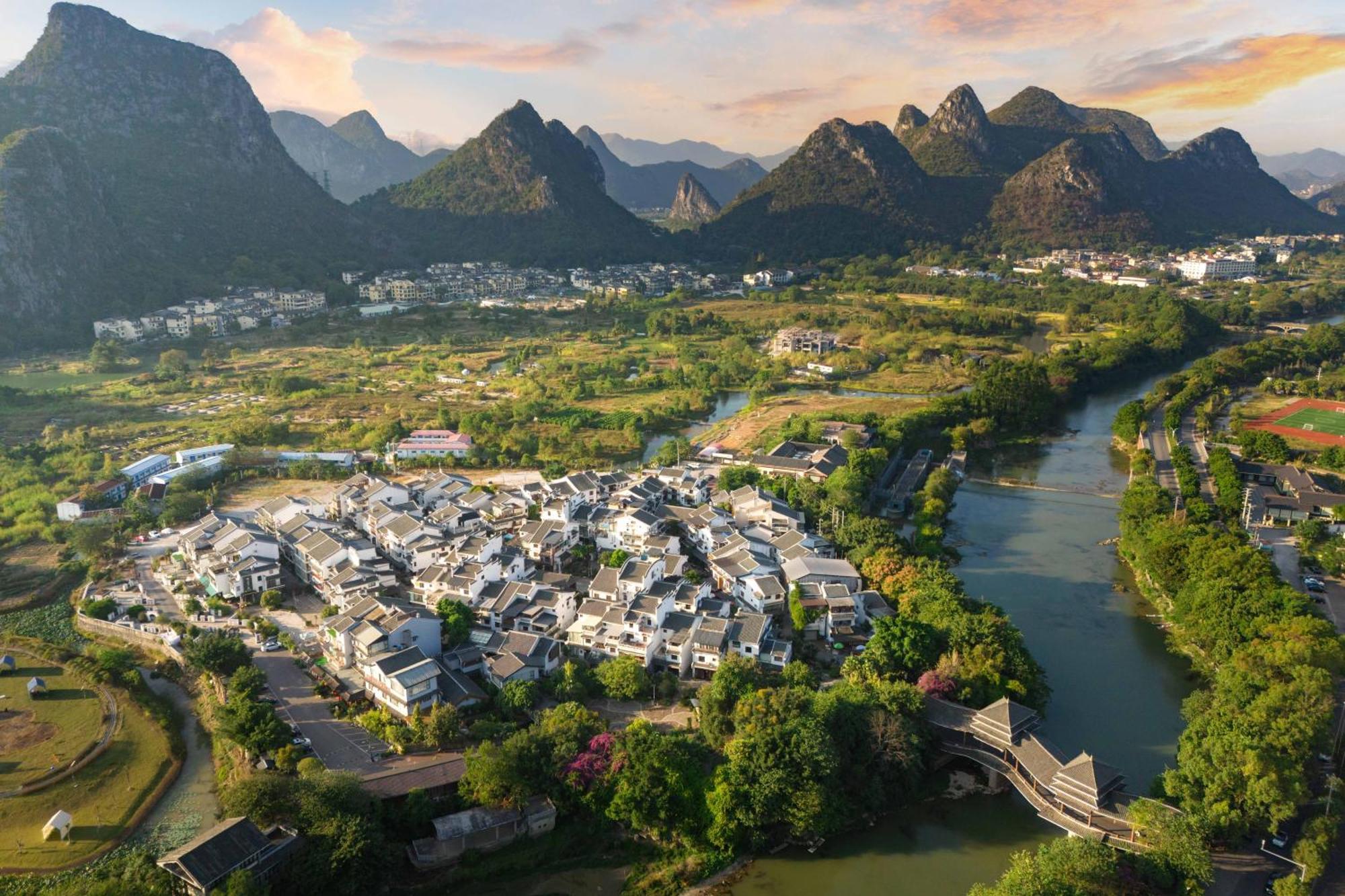 Guilin Village Creek Inn-Free Private Car Pick Up Station Stay 3 Nights Luaran gambar
